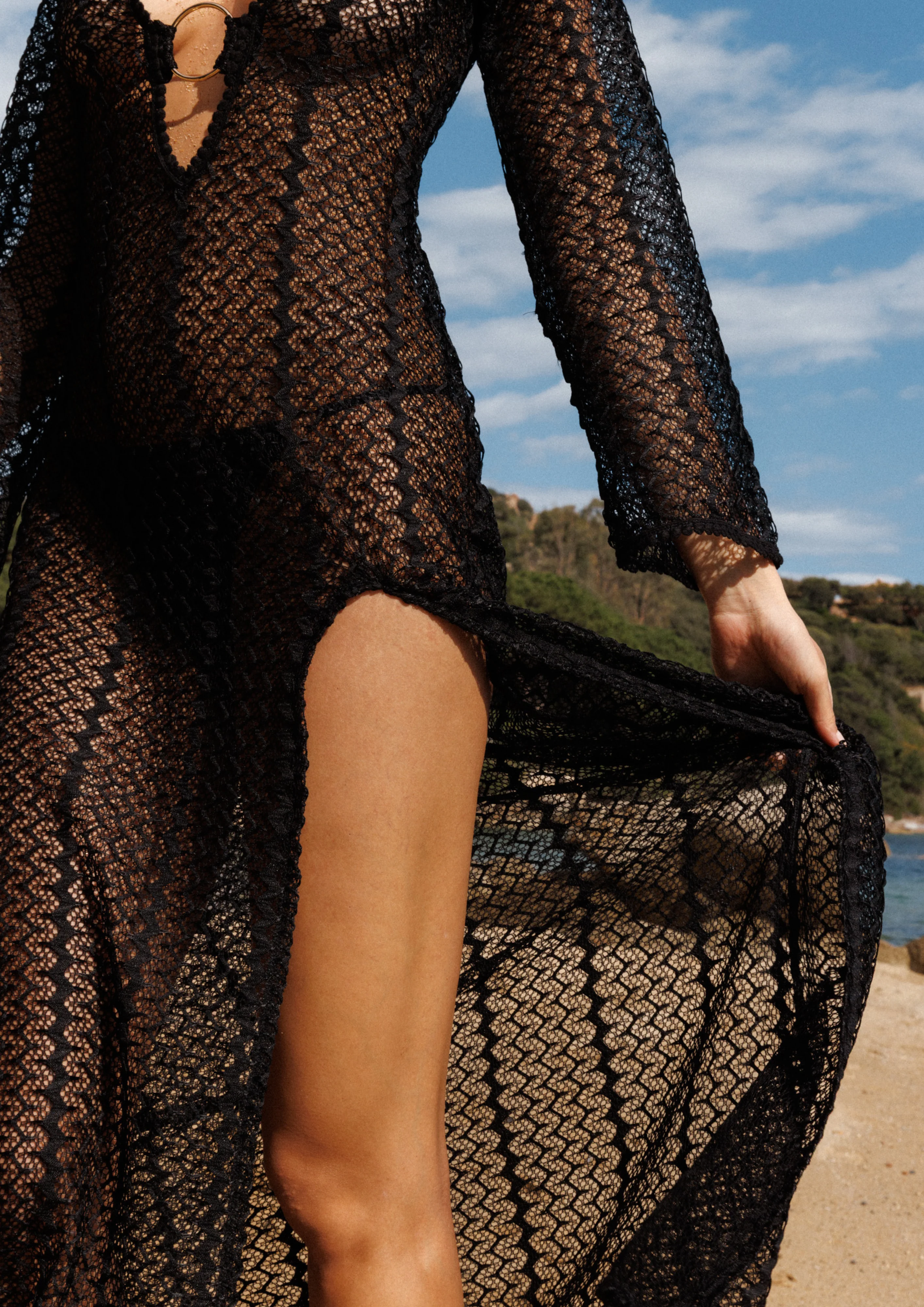 Robe CÉLYA | Noir - Image 9