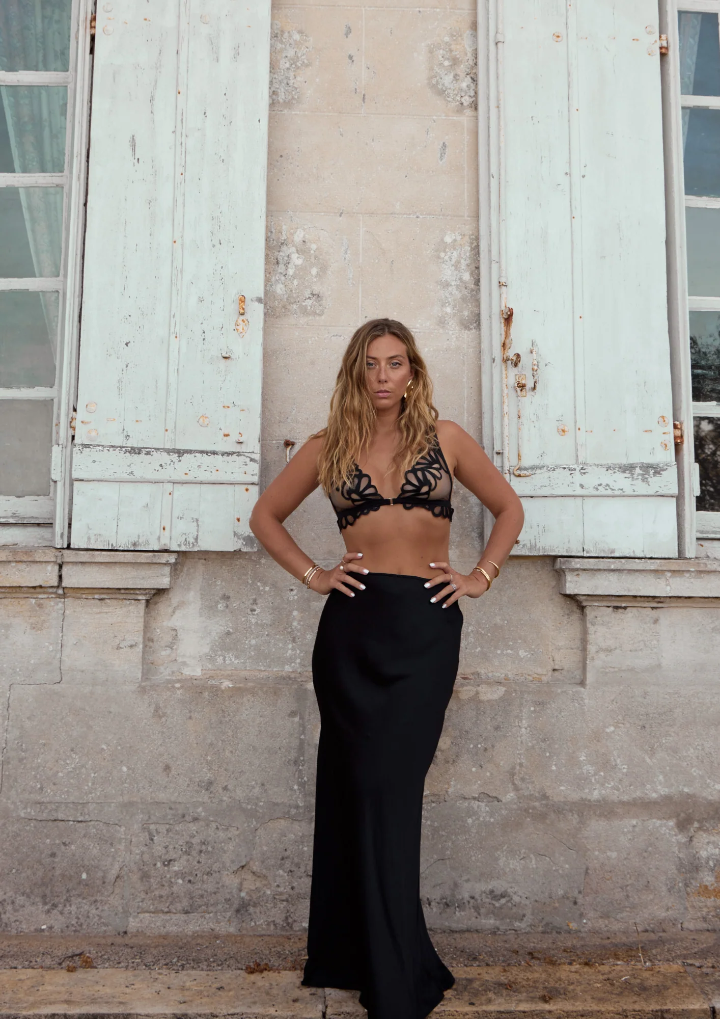 Soutien-gorge foulard SOHO | Noir - Image 9